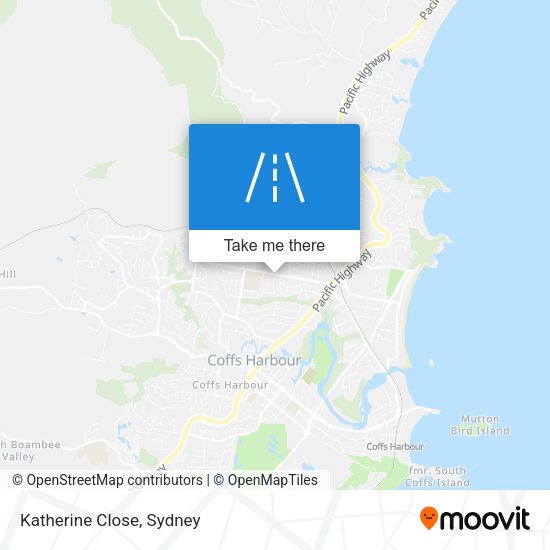 Katherine Close map