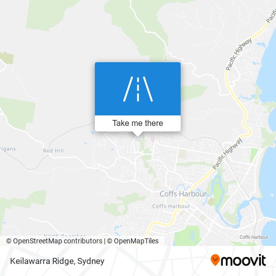 Keilawarra Ridge map