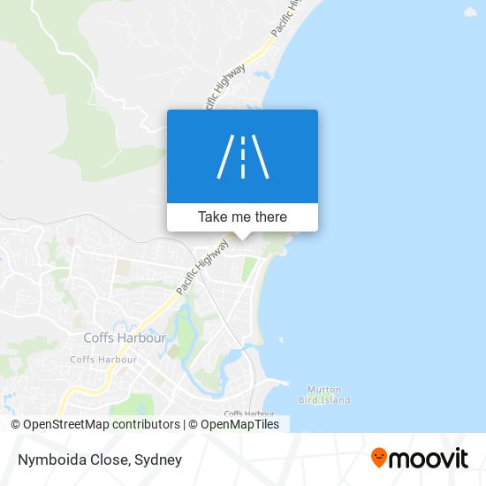 Nymboida Close map