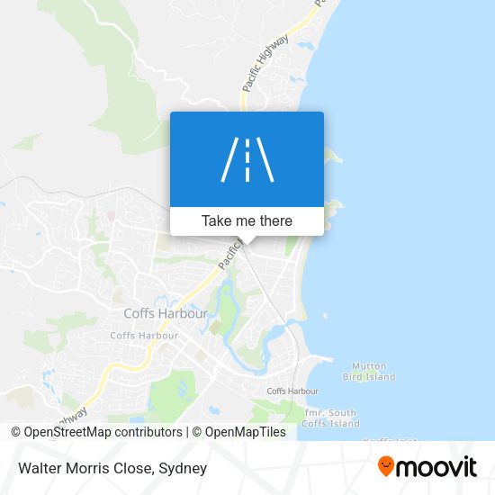Walter Morris Close map