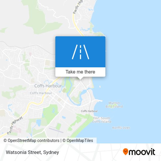 Watsonia Street map