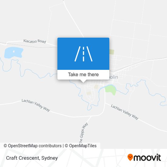 Craft Crescent map