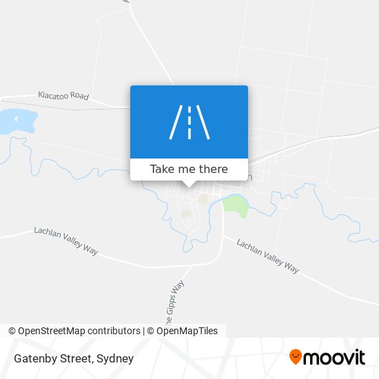 Gatenby Street map