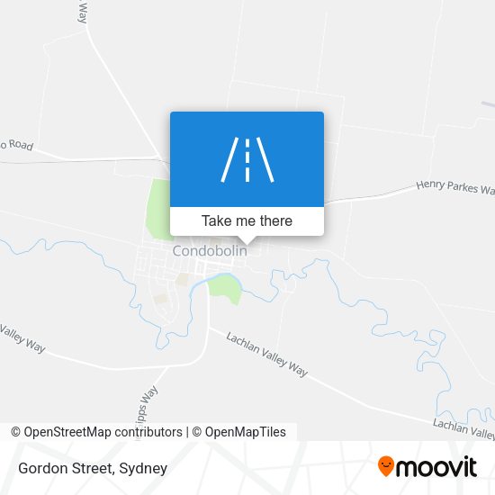 Gordon Street map
