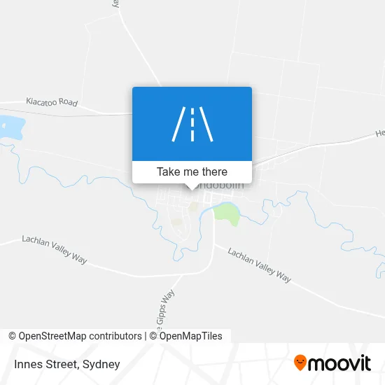 Mapa Innes Street