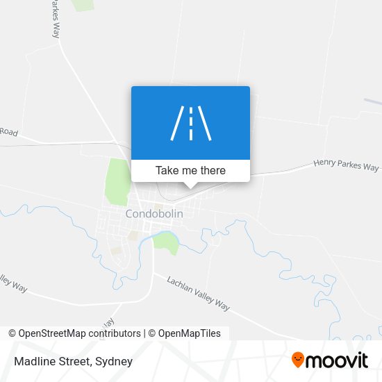 Madline Street map