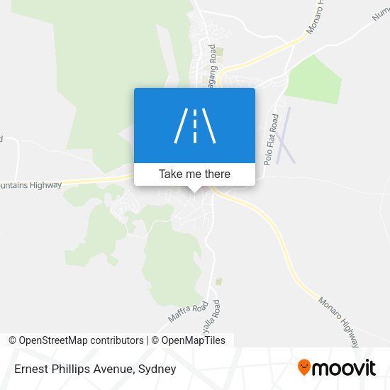 Ernest Phillips Avenue map