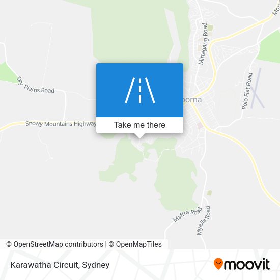 Karawatha Circuit map