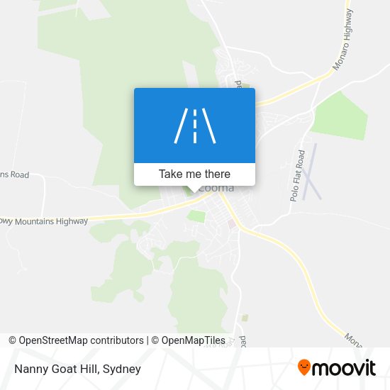 Nanny Goat Hill map