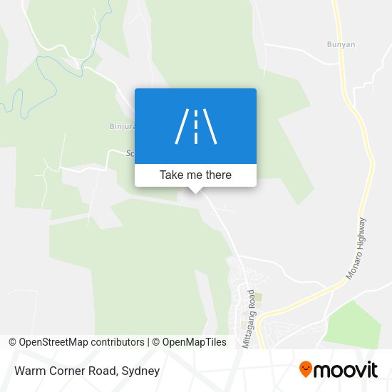 Warm Corner Road map