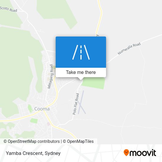 Yamba Crescent map