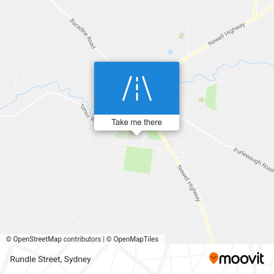 Rundle Street map