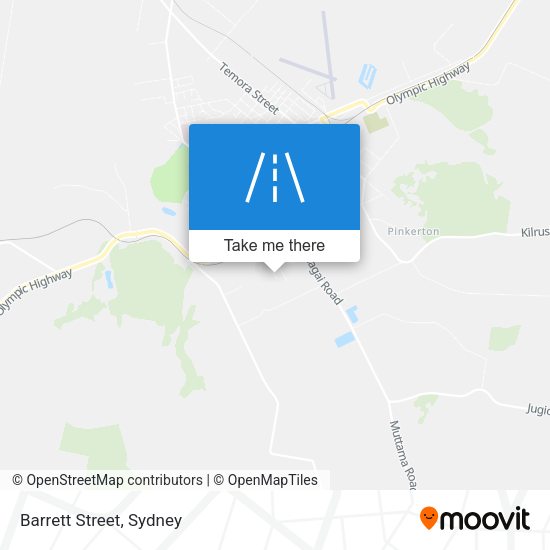 Barrett Street map
