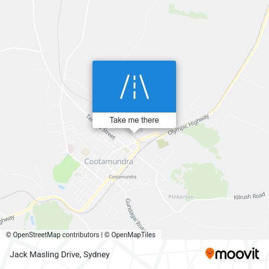 Jack Masling Drive map
