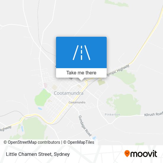 Little Chamen Street map