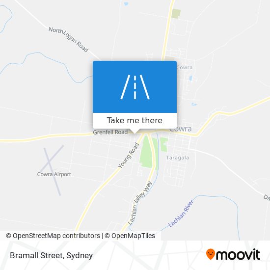 Bramall Street map