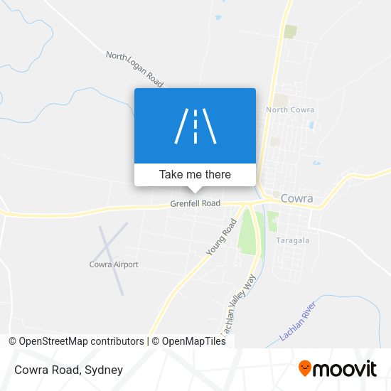 Cowra Road map