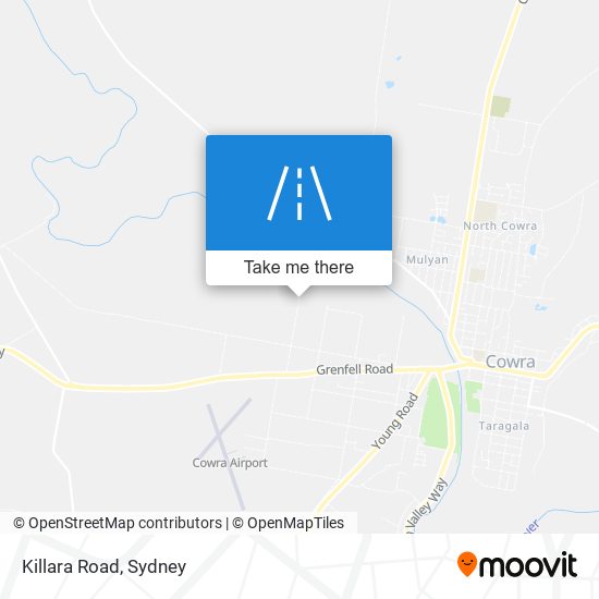 Mapa Killara Road