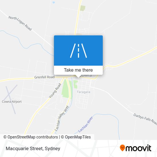 Macquarie Street map