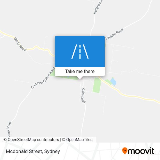 Mcdonald Street map