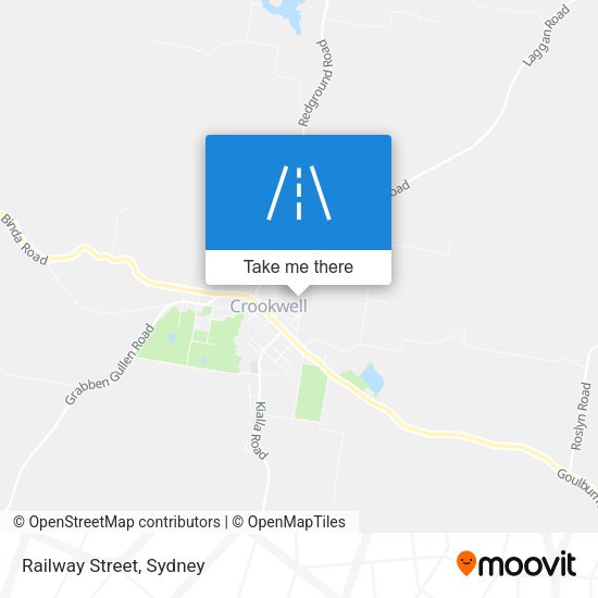 Railway Street map