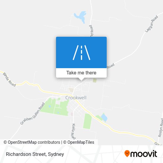 Richardson Street map