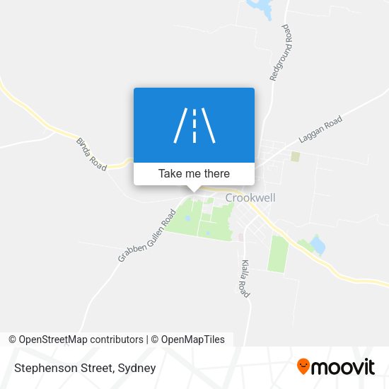 Stephenson Street map