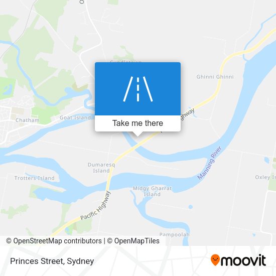 Princes Street map