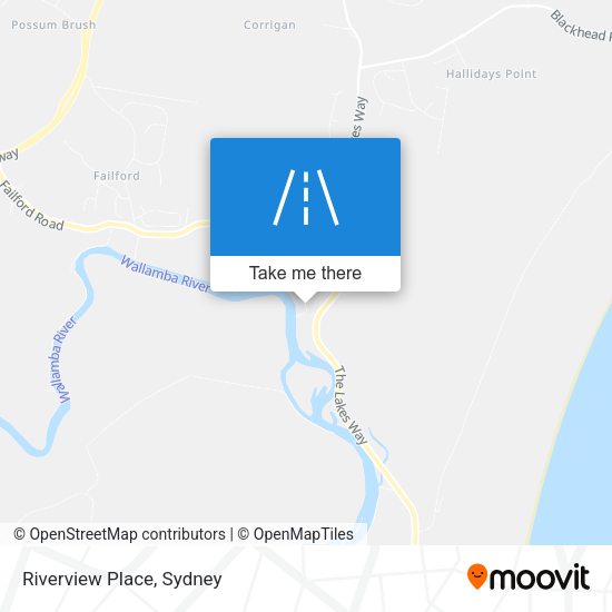 Riverview Place map