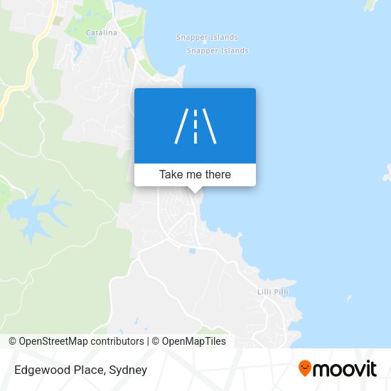 Edgewood Place map