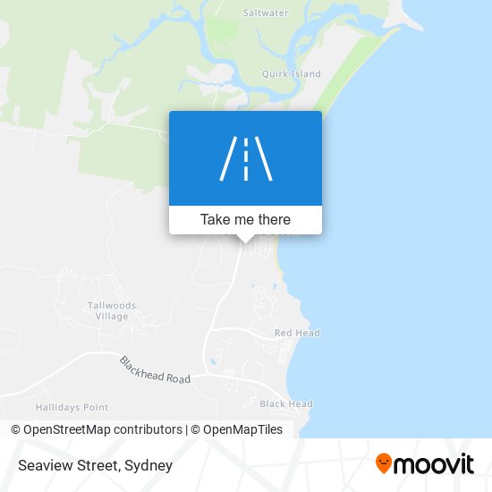 Seaview Street map