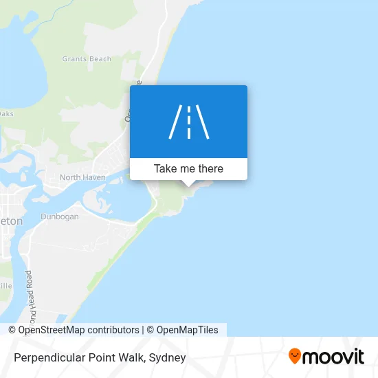 Mapa Perpendicular Point Walk