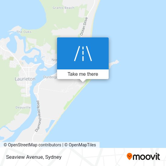 Seaview Avenue map