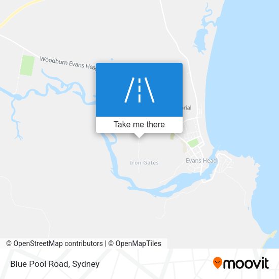 Blue Pool Road map