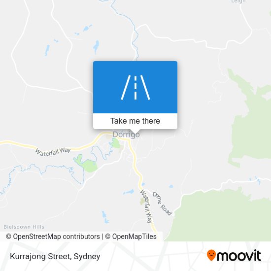 Kurrajong Street map