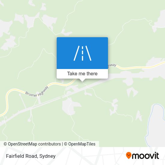 Fairfield Road map