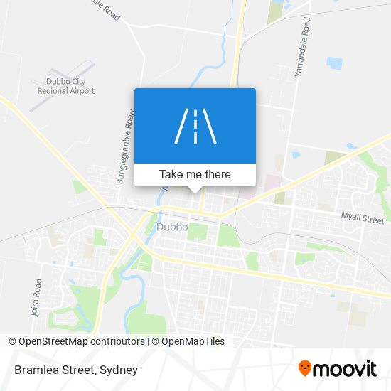 Bramlea Street map