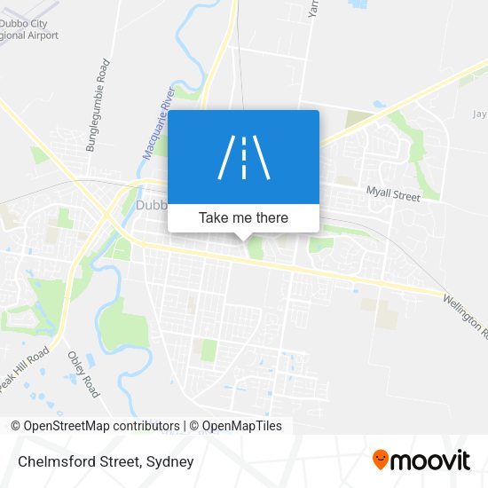 Chelmsford Street map