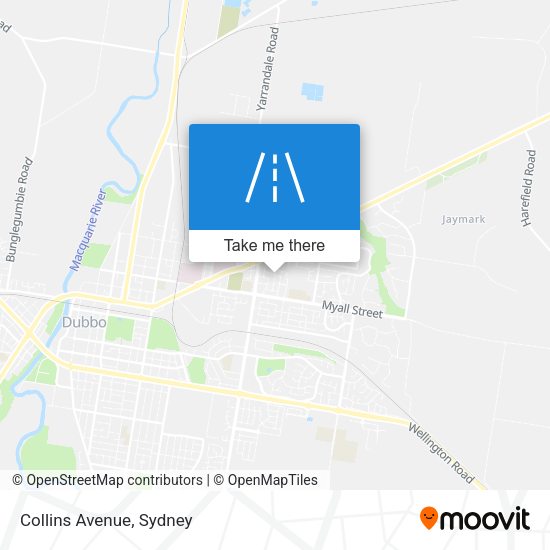 Collins Avenue map