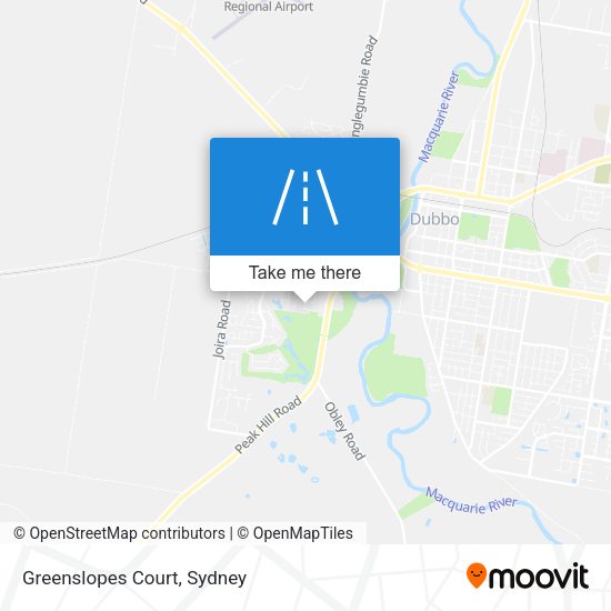 Greenslopes Court map