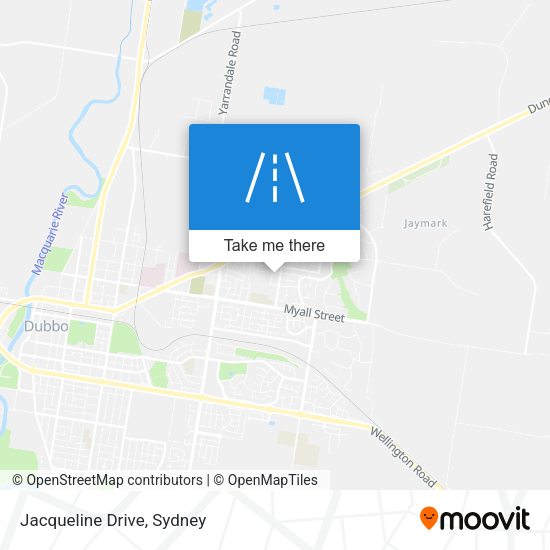 Jacqueline Drive map