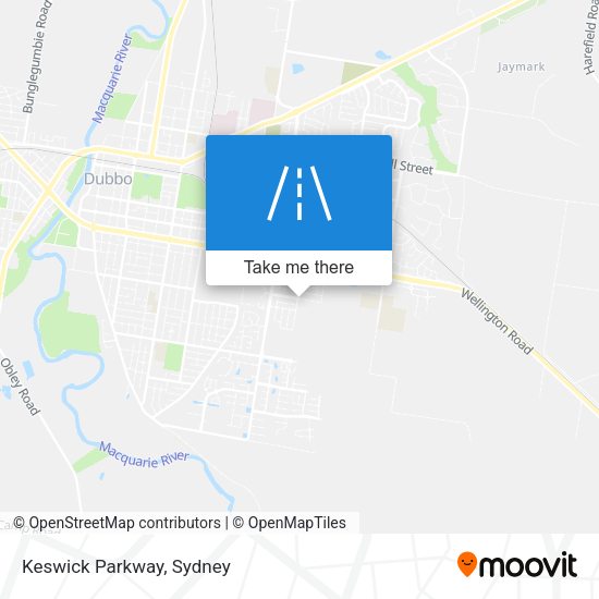 Keswick Parkway map