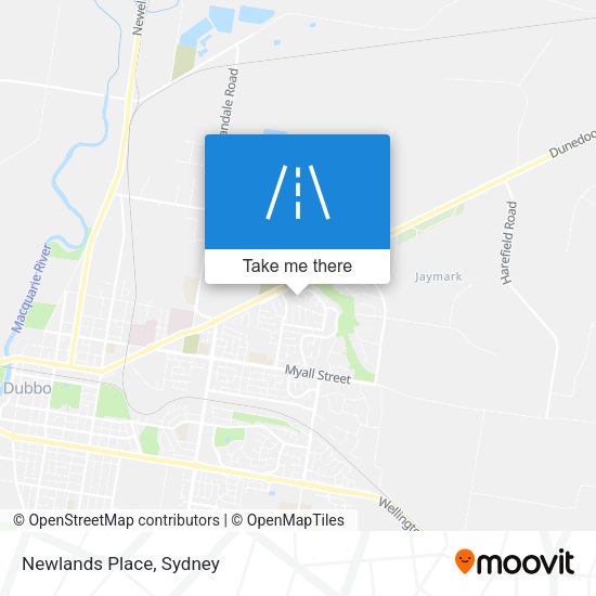 Newlands Place map