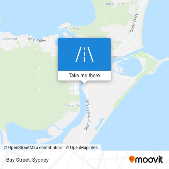 Bay Street map