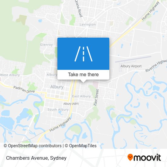 Chambers Avenue map