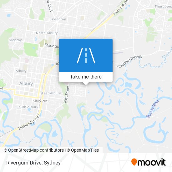 Mapa Rivergum Drive