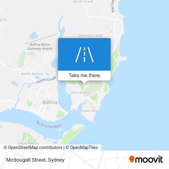 Mcdougall Street map
