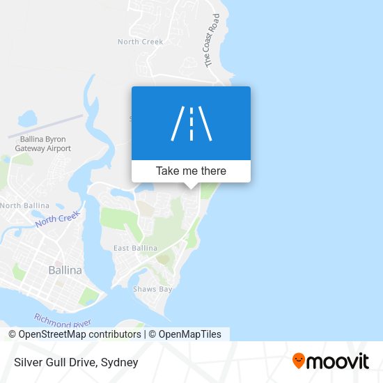 Silver Gull Drive map