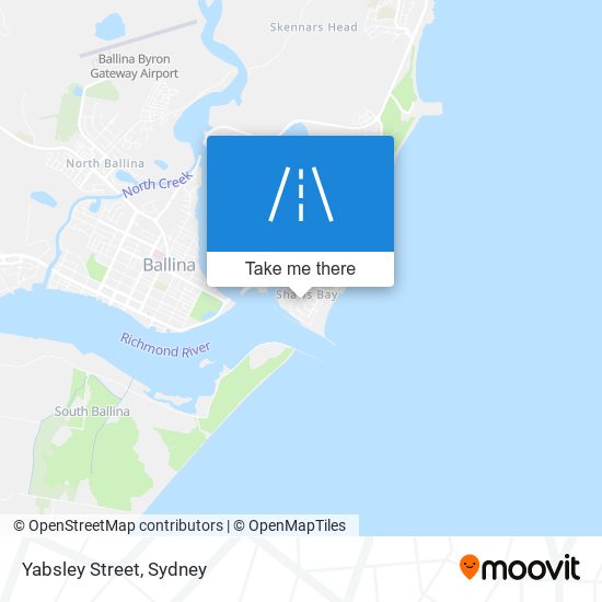 Yabsley Street map