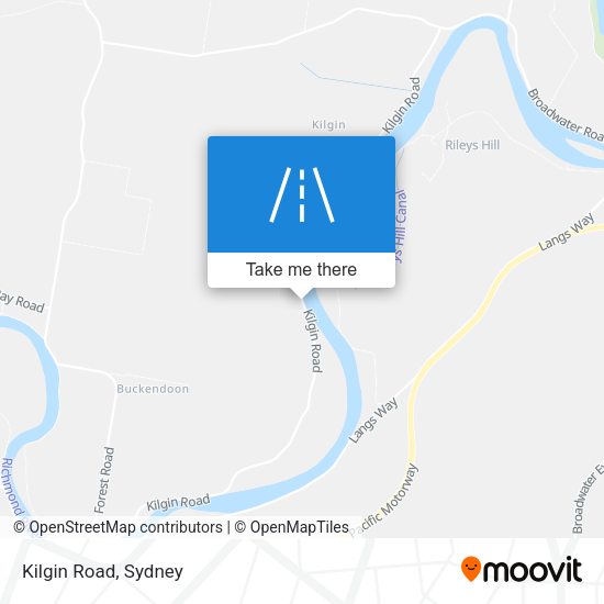 Kilgin Road map